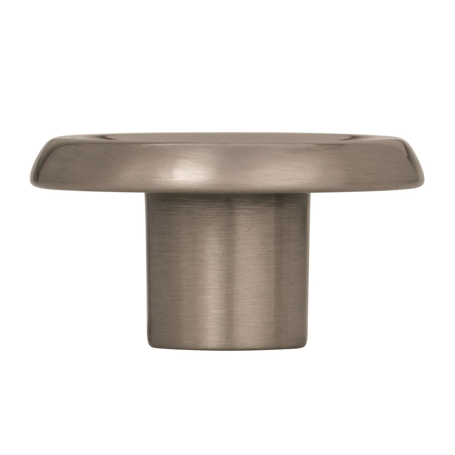 Amerock Allison Round Cabinet Knob 1-1/2 In. D 3/4 In. Satin Nickel 10 Pk - Image 3