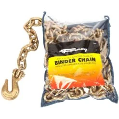 Forney 3/8 M Oval Link Steel Binder Chain 3/8 In. D X 20 Ft. L