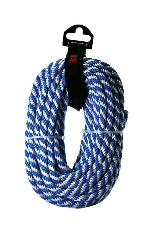 Ace 3/8 In. D X 50 Ft. L Blue/White Solid Braided Poly Derby Rope - Image 2
