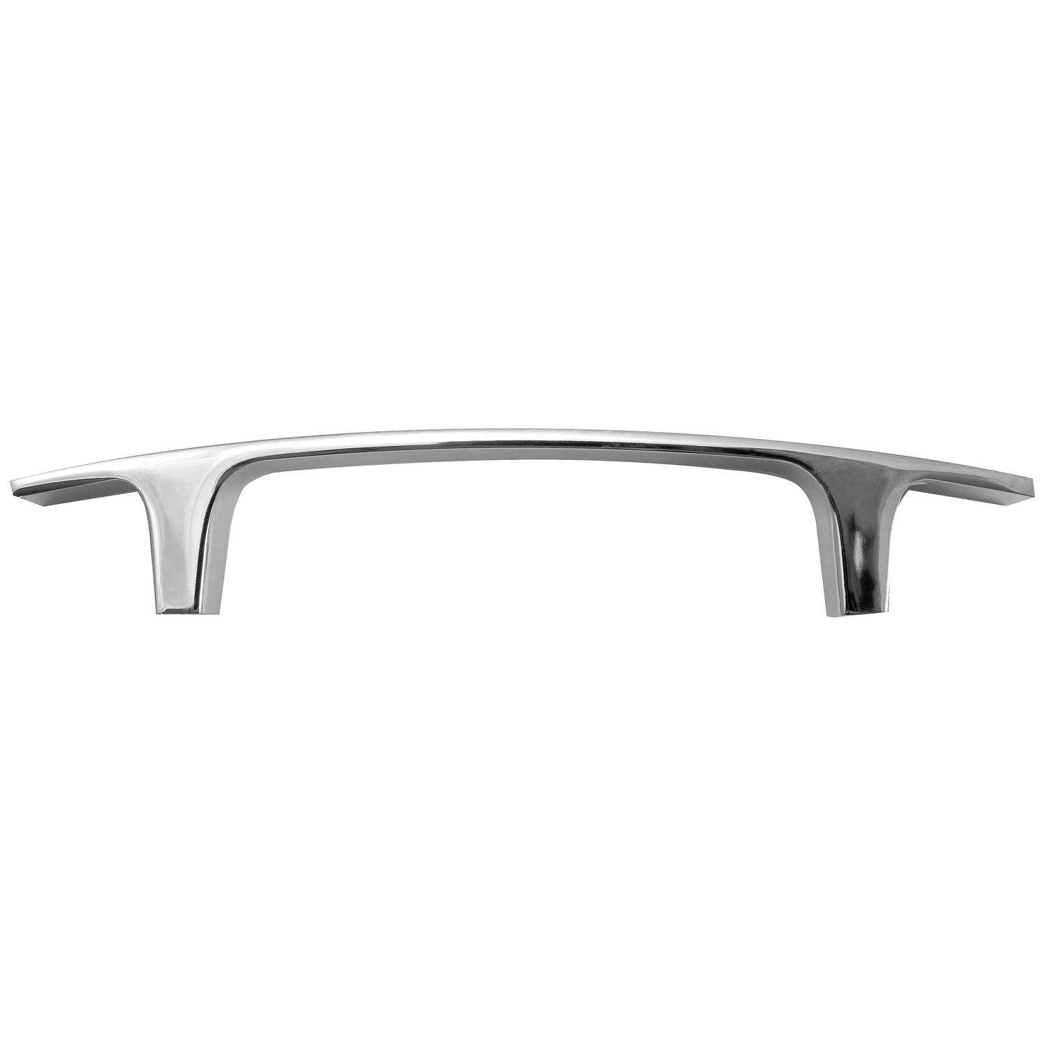 MNG Bellagio Traditional Bar Cabinet Pull 5-1/16 In. Polished Chrome Silver 1 Pk - Image 2