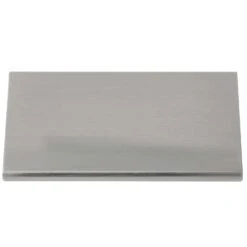 Laurey Contemporary Rectangle Edge Pull 9 In. Satin Nickel Silver 1 Pk