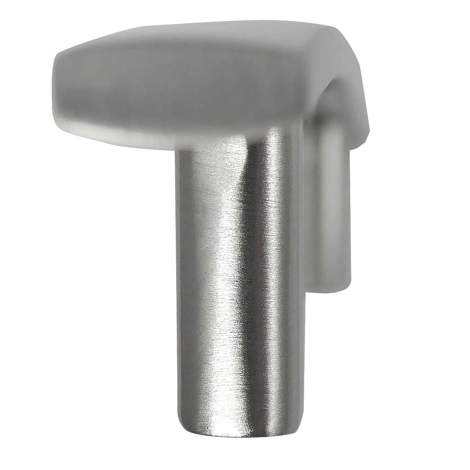 Laurey Contempo Arched Bar Cabinet Pull 3-3/4 In. Satin Nickel Silver 10 Pk - Image 3