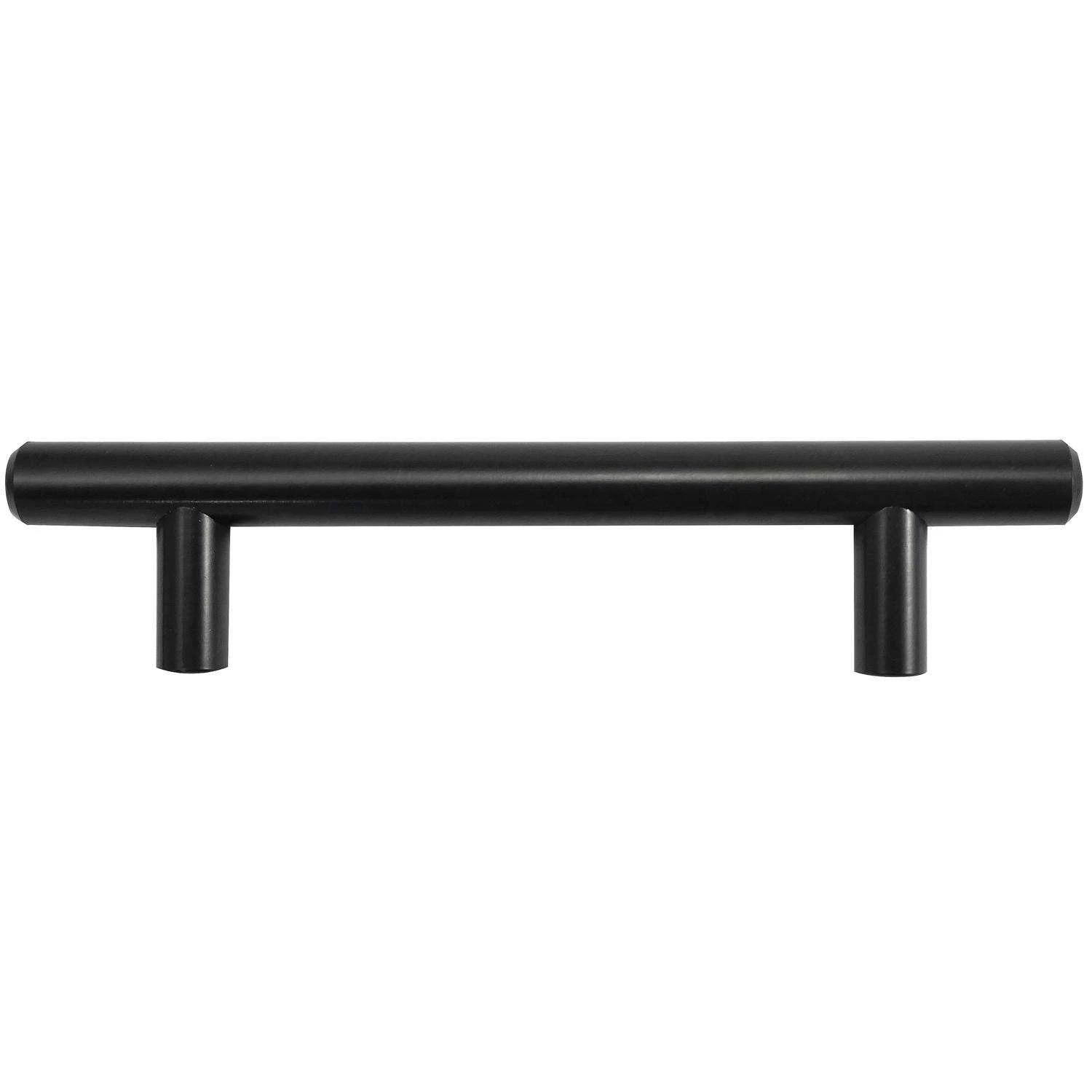 Laurey Melrose T-Bar Cabinet Pull 7-9/16 In. Matte Black 1 Pk