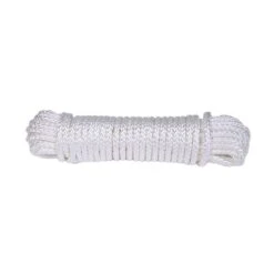 Koch 5/16 In. D X 50 Ft. L White Diamond Braided Nylon Rope