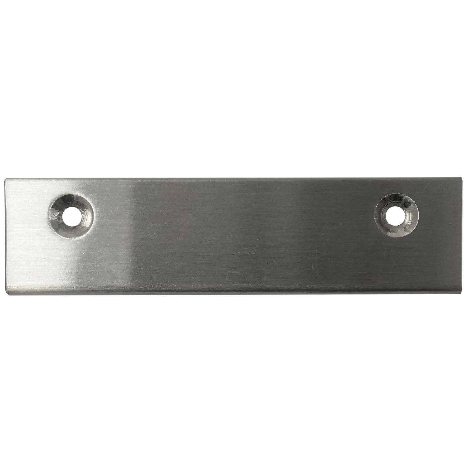 Laurey Rectangle Edge Pull 6 In. Satin Nickel Silver 1 Pk - Image 4
