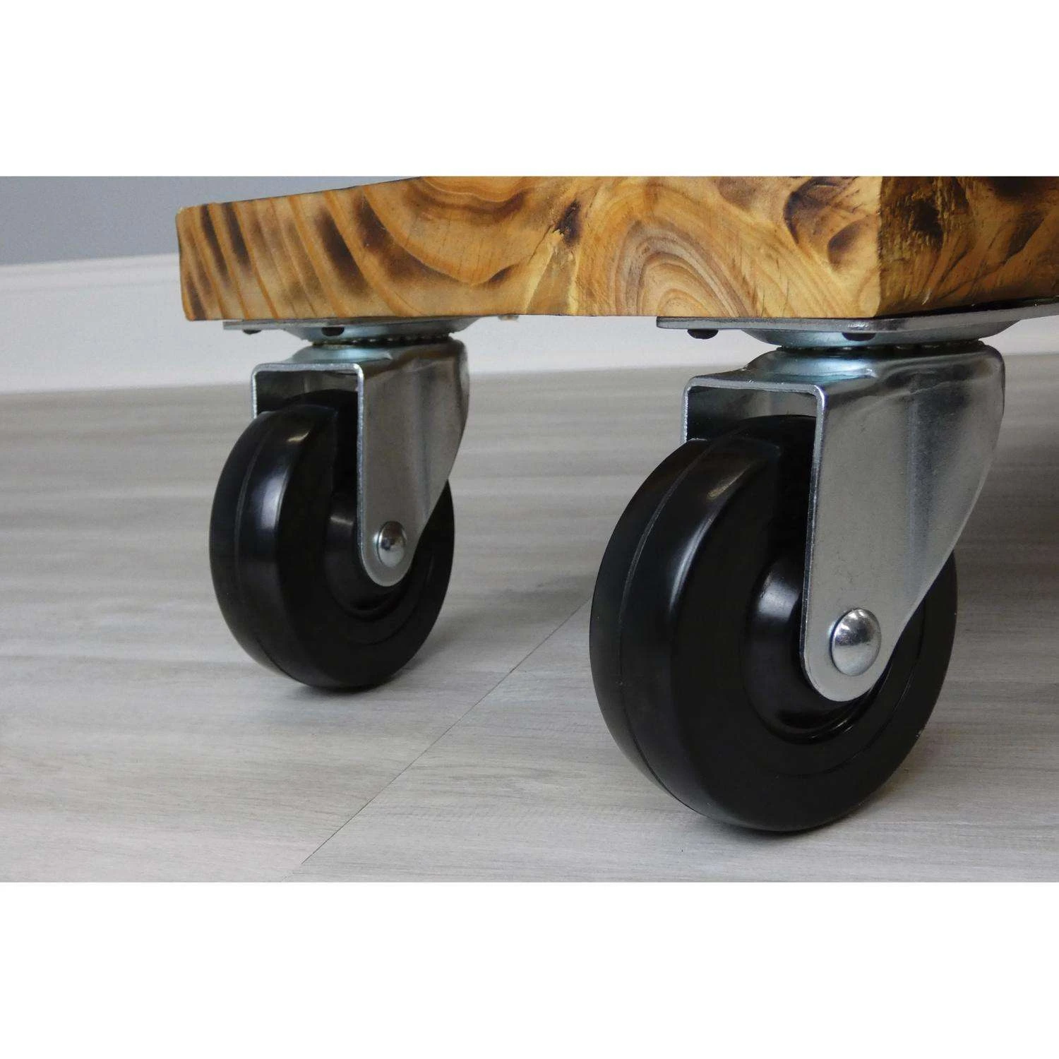 Shepherd Hardware 4 In. D Swivel Soft Rubber Caster 200 Lb 1 Pk - Image 9