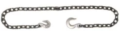 Campbell 3/8 In. Single Jack Carbon Steel Log Chain Assembly 3/8 In. D X 14 Ft. L
