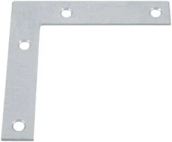 National Hardware 4.7 In. H X .75 In. W X 0.07 In. D Steel Flat Corner Brace