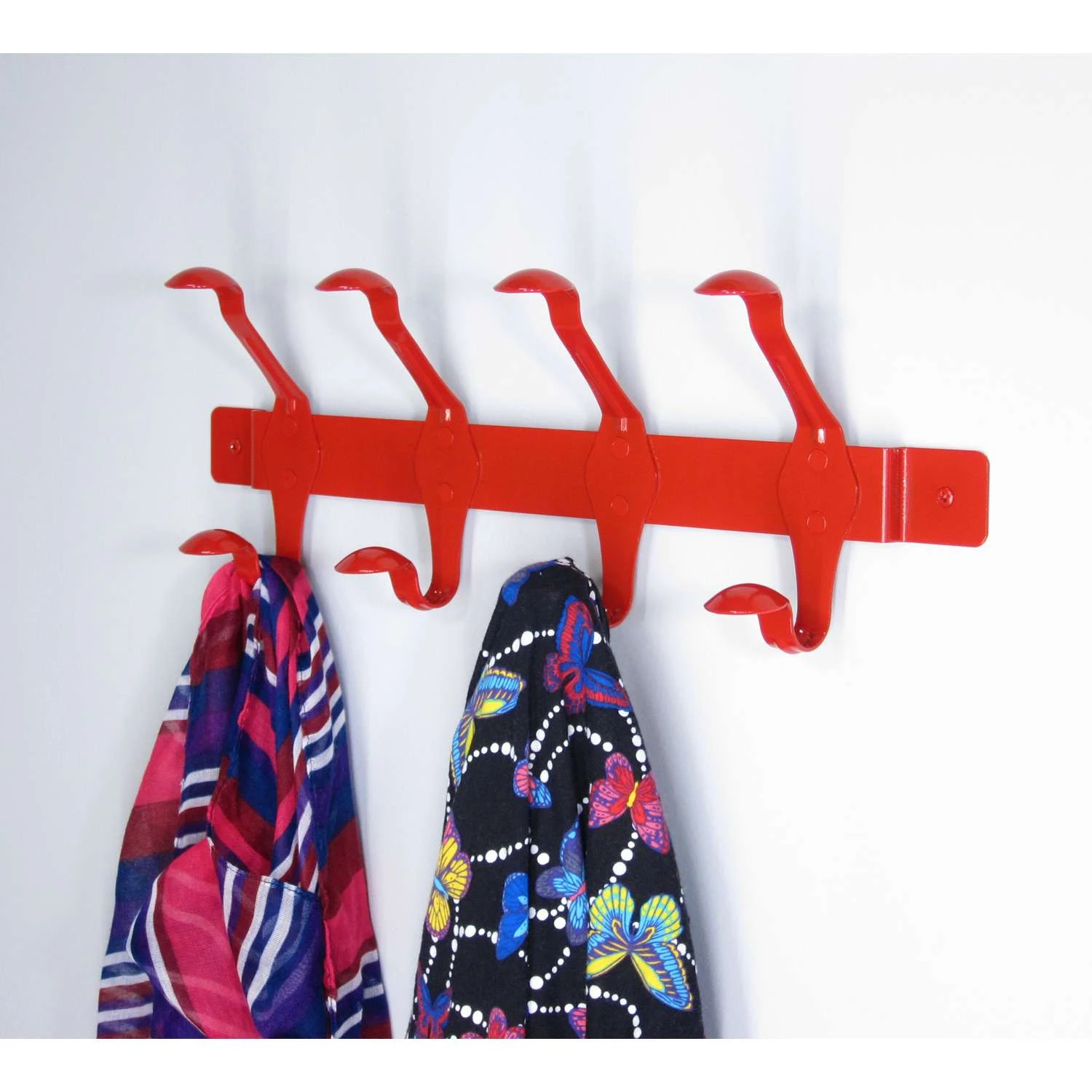 FENIX SmartHook 18 In. L Powder Coated Red Steel Contemporary Hook Rack 45 Lb. Cap. 1 Pk - Image 2