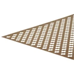 Boltmaster 0.02 In. X 24 In. W X 36 In. L Anodized Aluminum Cloverleaf Sheet Metal