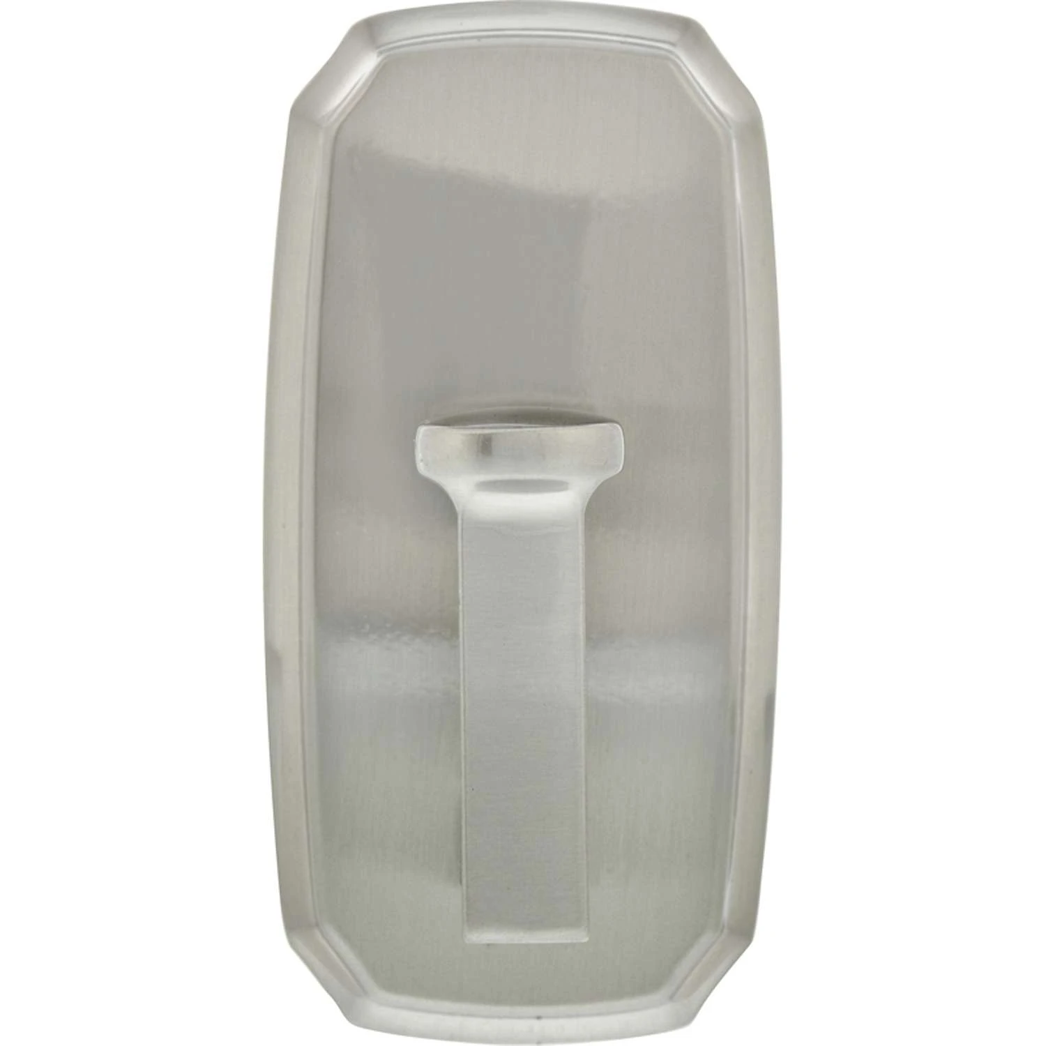 Hillman High & Mighty 3.5 In. L Satin Nickel Metal Scalloped Decorative Hooks 25 Lb. Cap. 1 Pk - Image 4