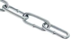Baron 125 Ft. Single Loop Carbon Steel Chain 0.11 In. D X 125 Ft. L