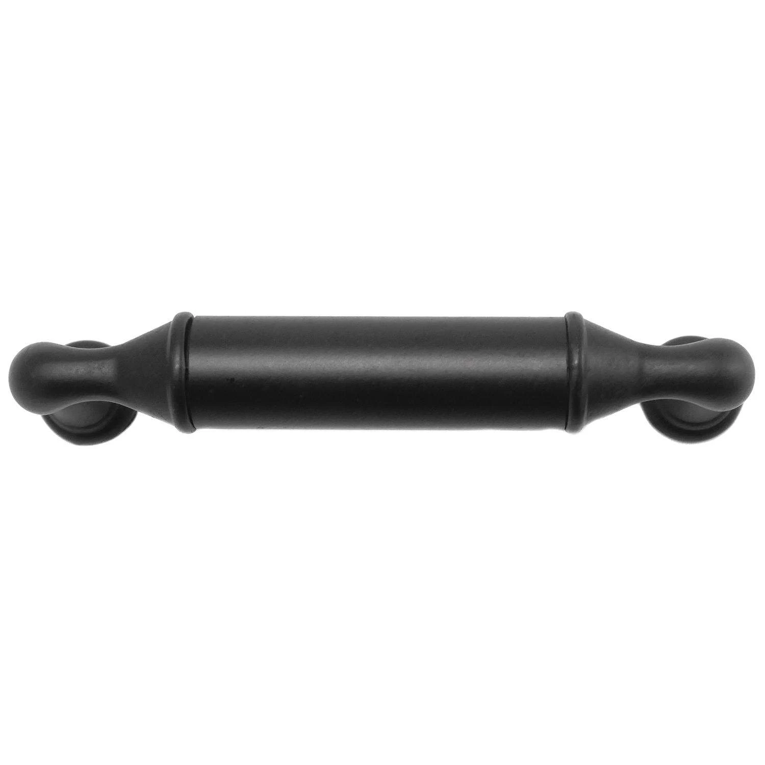 Laurey Kensington Bar Cabinet Pull 3-3/4 In. Oil Rubbed Bronze Black 1 Pk
