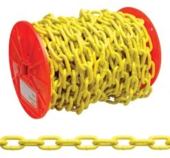 Baron 50 Ft. Double Loop Carbon Steel Chain 0.18 In. D X 50 Ft. L
