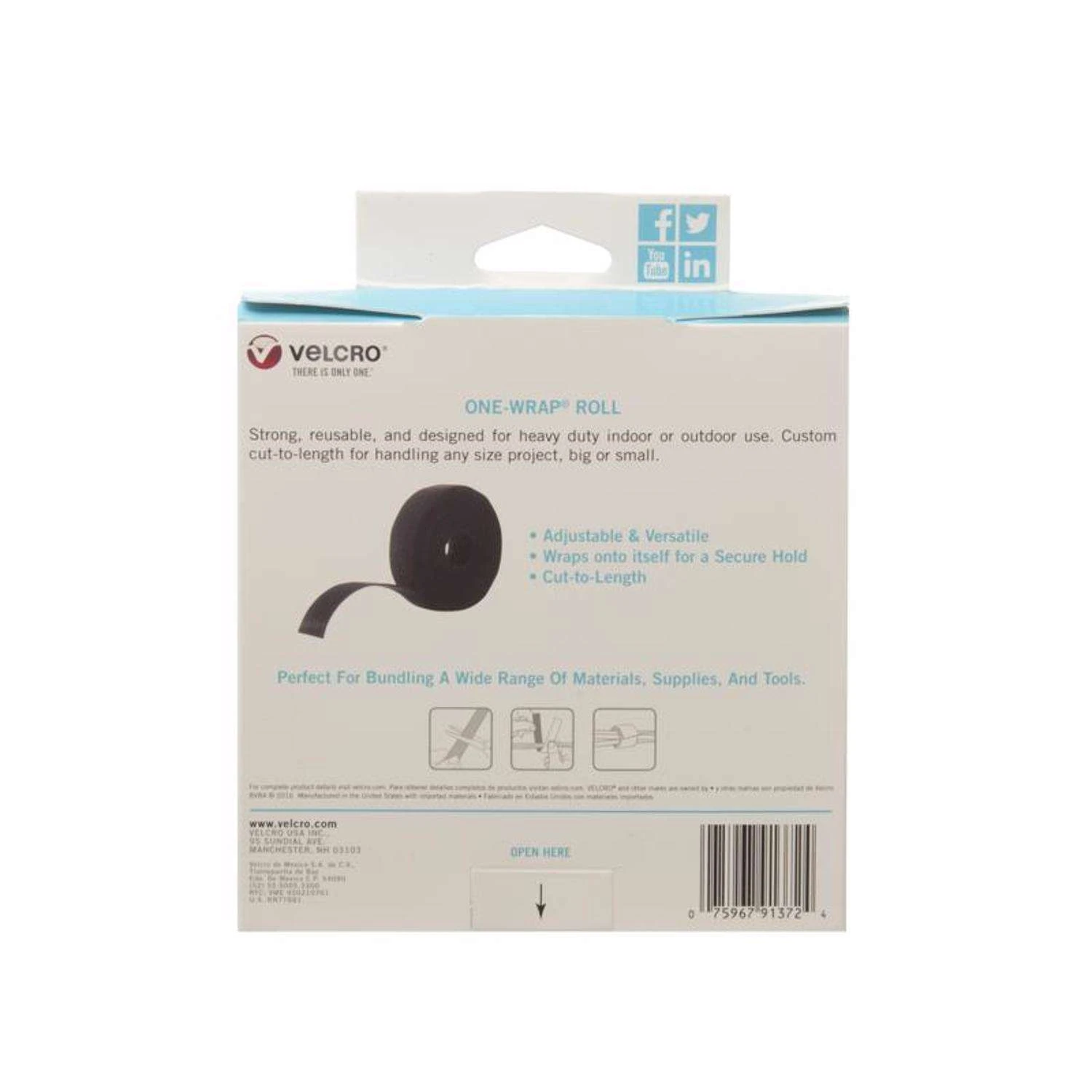 VELCRO Brand Extra Large Nylon Strap 360 In. L 1 Pk - Image 8