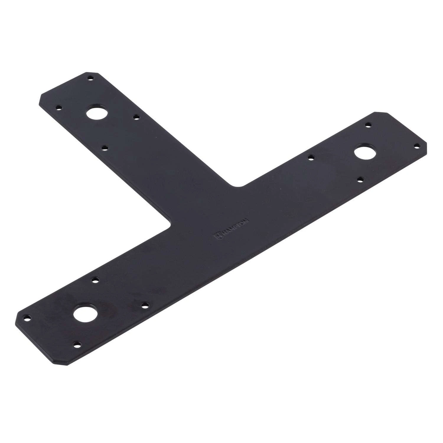 Hampton 1/8 In. H X 8 In. W X 12 In. L Black Steel T-Plate - Image 2