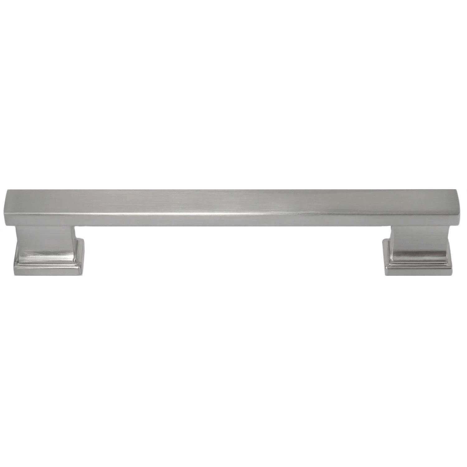 MNG Park Avenue Traditional Bar Cabinet Pull 5-1/16 In. Satin Nickel Silver 1 Pk