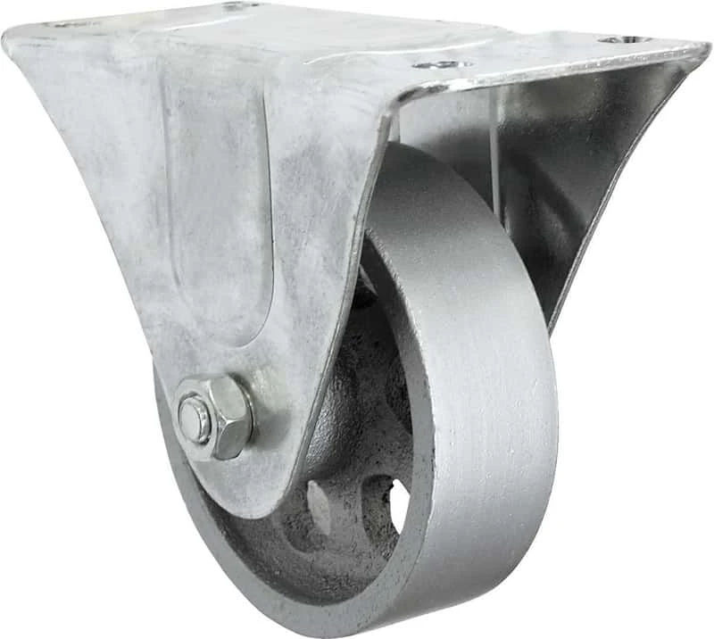 Shepherd Hardware 4 In. D Cast Iron Rigid Caster 500 Lb 1 Pk