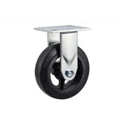 Projex 6 In. D Swivel Mold-On Rubber Caster 410 Lb 1 Pk