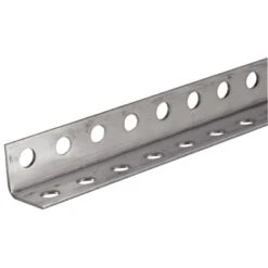 SteelWorks 0.064 In. X 1-1/4 In. W X 36 In. L Steel Perforated Angle