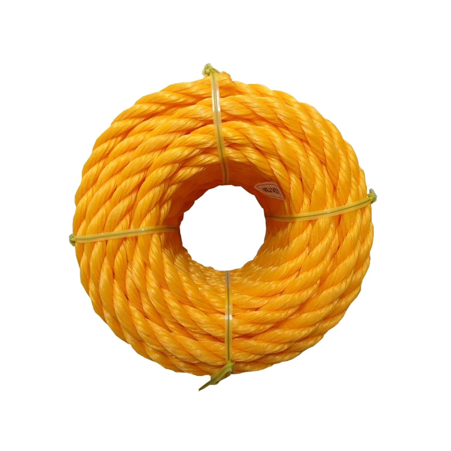 Wellington 1/2 In. D X 50 Ft. L Yellow Twisted Poly Rope - Image 2