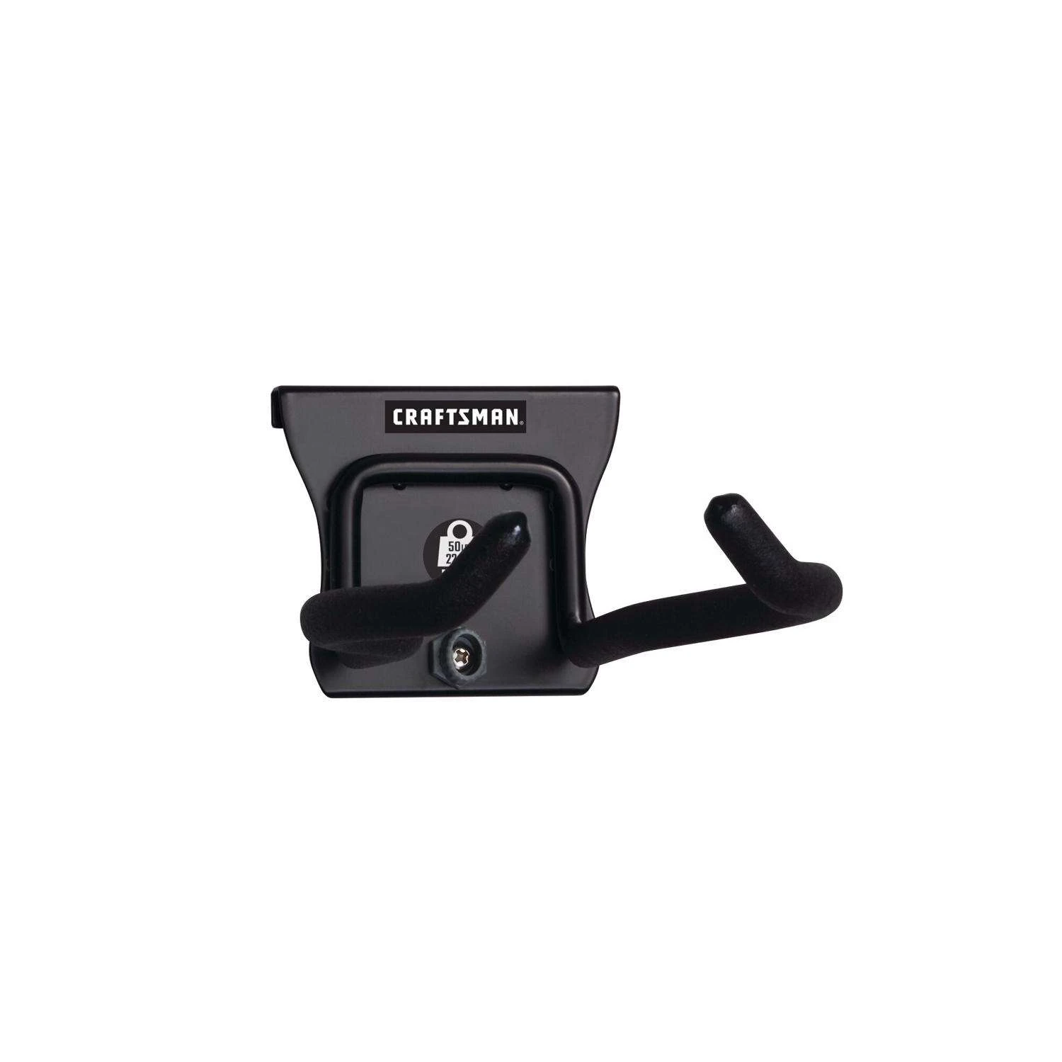 Craftsman VersaTrack 13 In. L Black Steel Outdoor Power Equipment Hook 50 Lb. Cap. 1 Pk