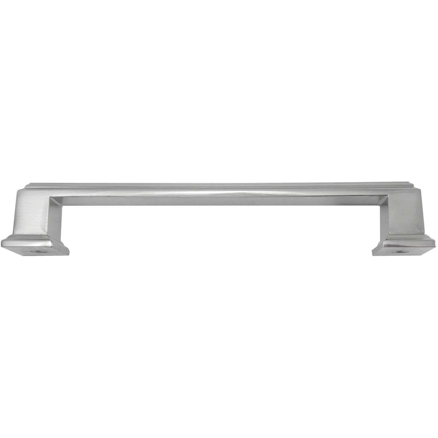 MNG Beacon Hill Bar Cabinet Pull 5-1/16 In. Satin Nickel Silver 1 Pk - Image 2
