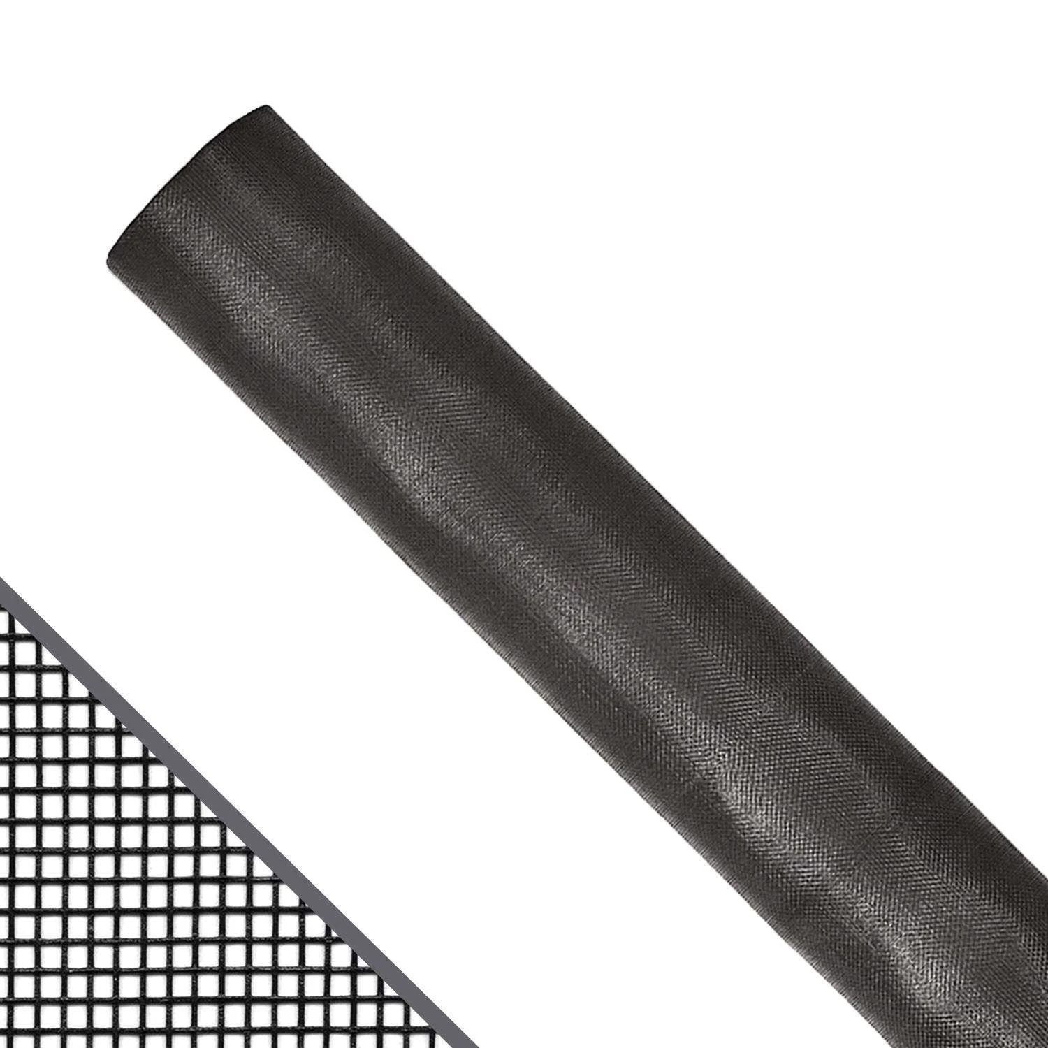 Saint-Gobain ADFORS 60 In. W X 100 Ft. L Charcoal Fiberglass Insect Screen Cloth