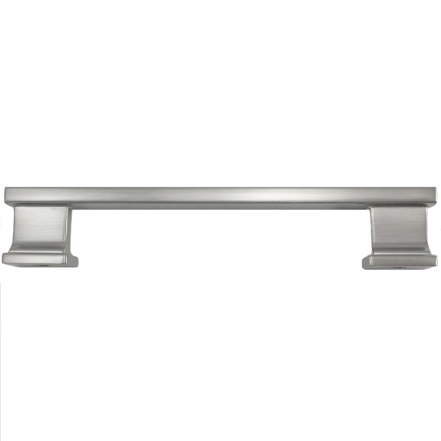 MNG Park Avenue Traditional Bar Cabinet Pull 5-1/16 In. Satin Nickel Silver 1 Pk - Image 2