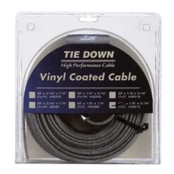 Tie Down Engineering Vinyl Coated Galvanized Steel 1/8 In. D X 100 Ft. L Aircraft Cable
