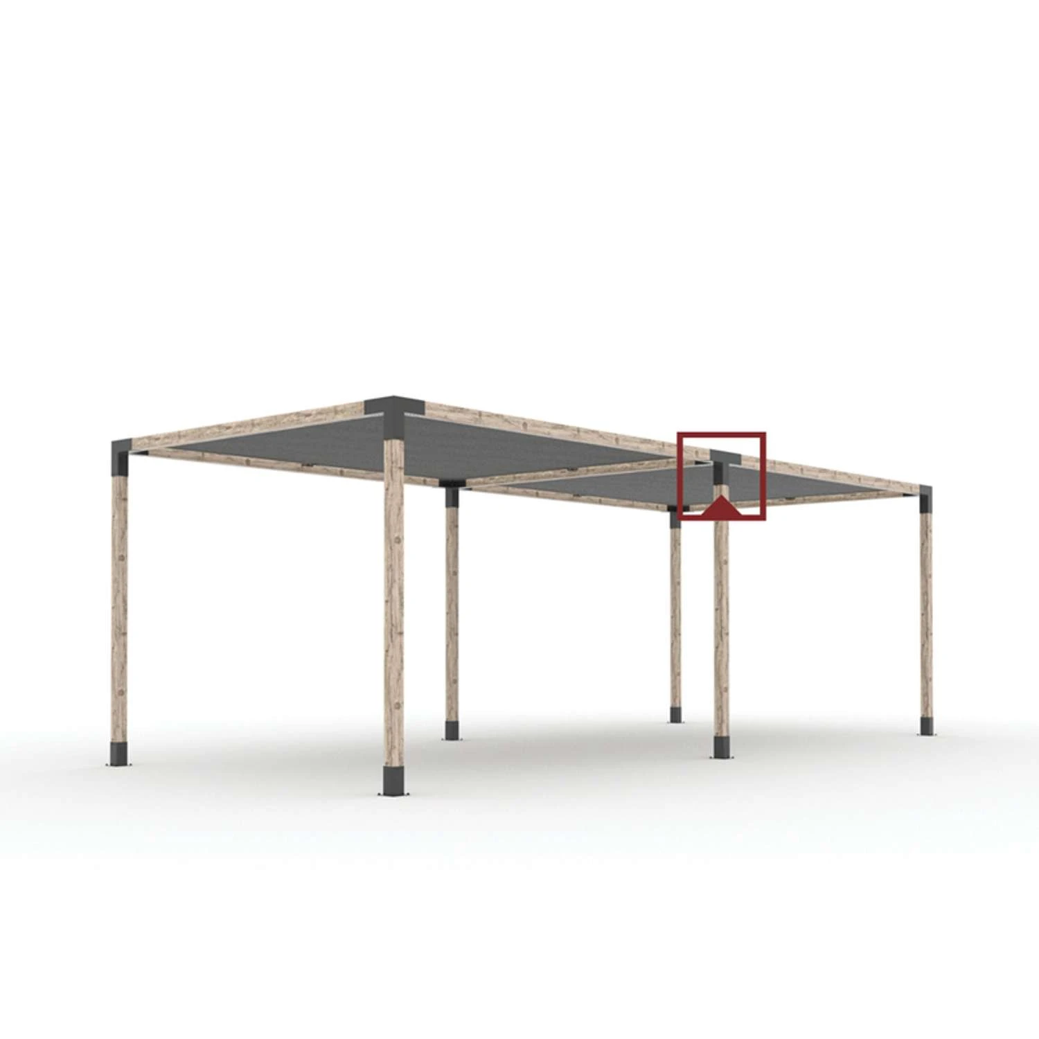 Toja Grid Quad & Solo Black Steel Mounting Bracket 14 Ga. 10.75 In. L - Image 4