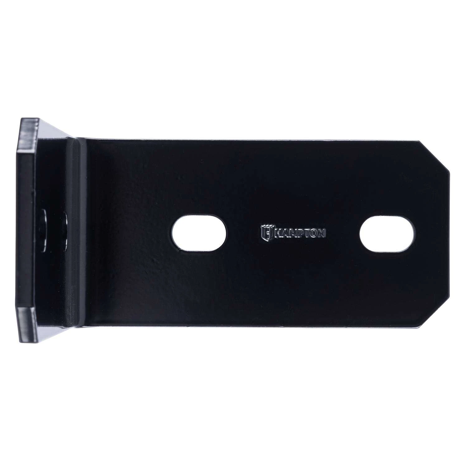 Hampton 3 In. H X 6.25 In. W X 1/4 In. D Black Steel Inside/Outside Corner Brace - Image 5