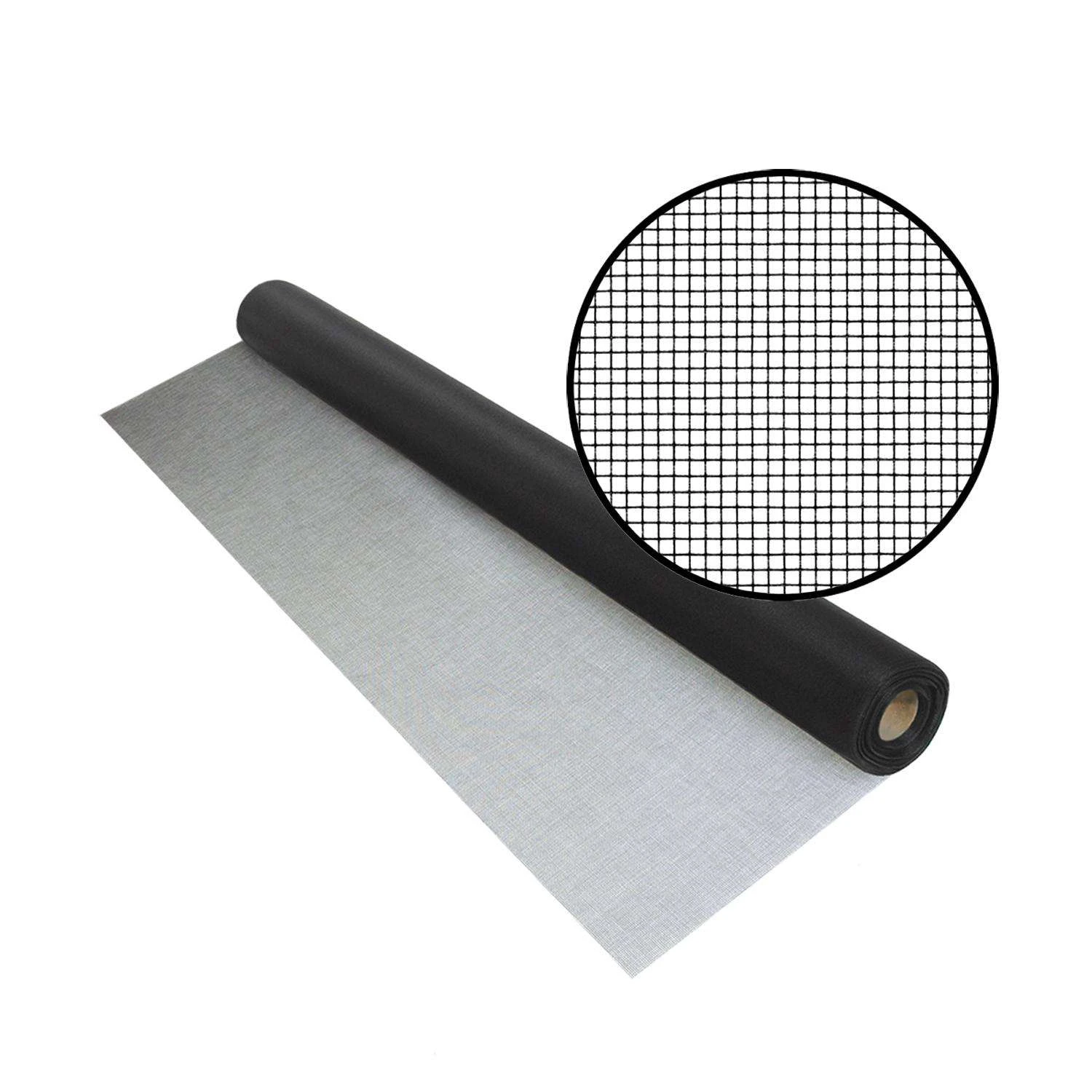 UltraVue 2 48 In. W X 100 Ft. L Black Polyester Screen Cloth