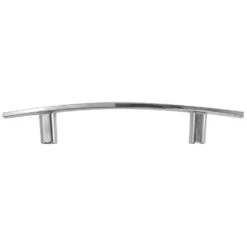 Laurey Contempo Arched Bar Cabinet Pull 3-3/4 In. Polished Chrome Silver 10 Pk