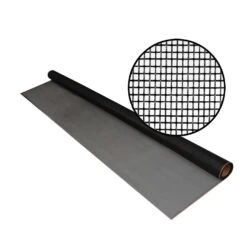 Phifer 84 In. W X 36 In. L Black Fiberglass Insect Screen Cloth