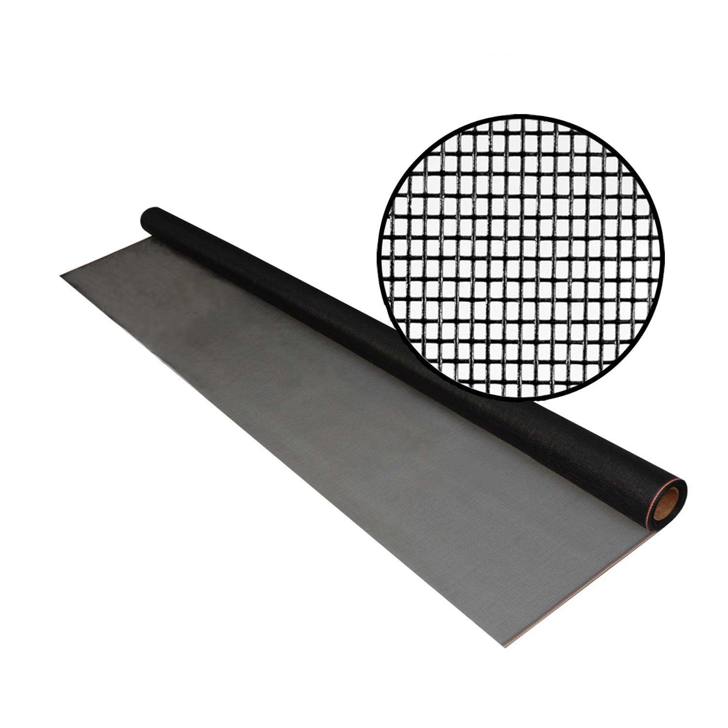 Phifer 84 In. W X 36 In. L Black Fiberglass Insect Screen Cloth