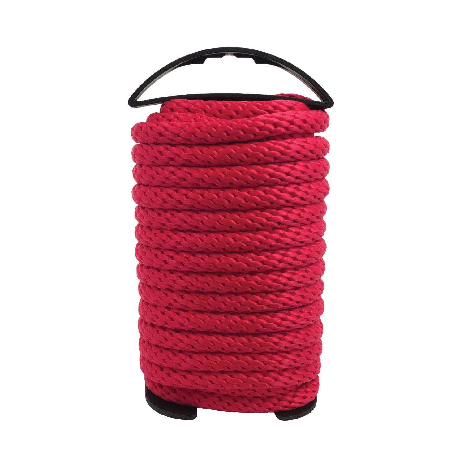 Koch 1/2 In. D X 35 Ft. L Red Solid Braided Polypropylene Rope