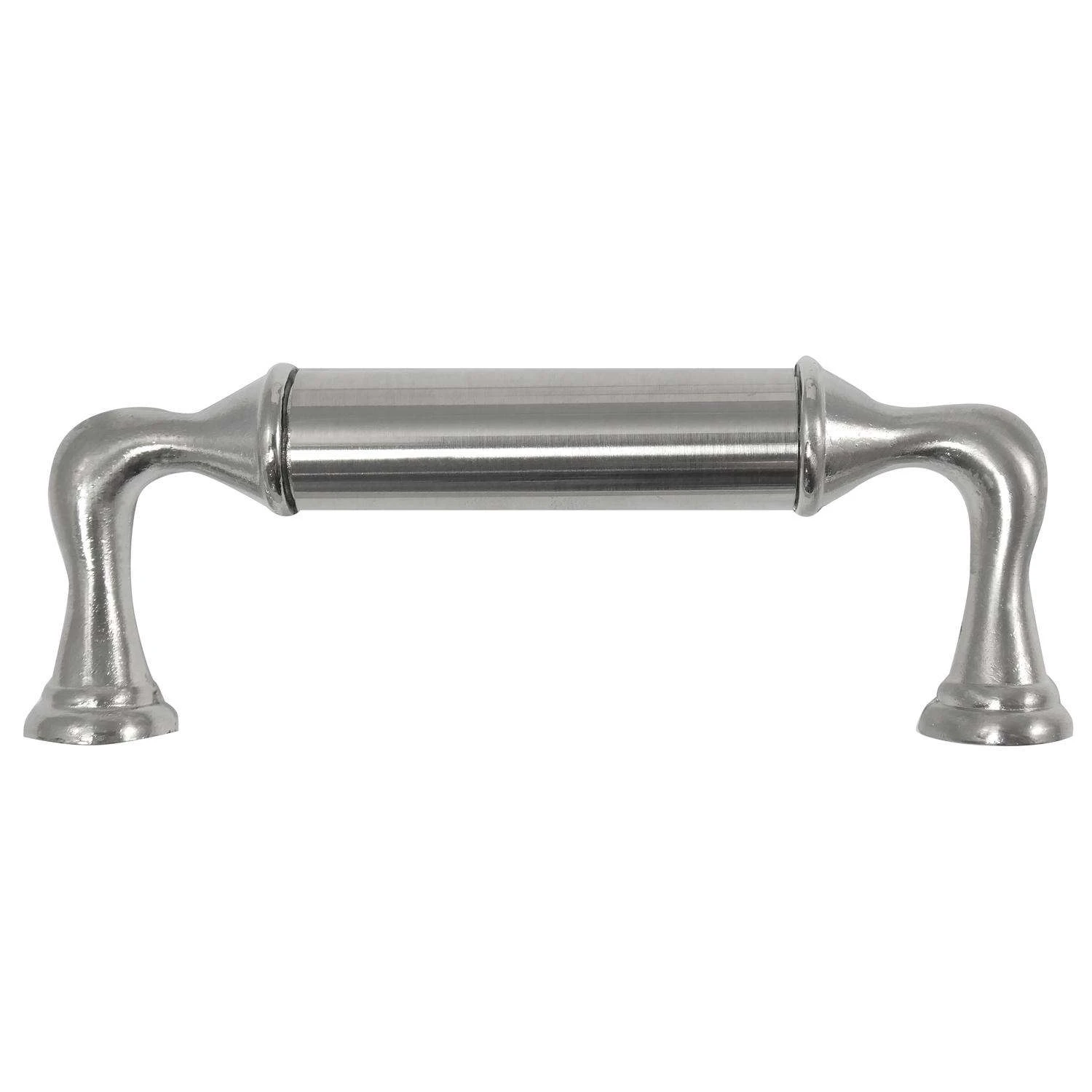 Laurey Kensington T-Bar Cabinet Pull 10-1/16 In. Brushed Satin Nickel Silver 1 Pk - Image 2