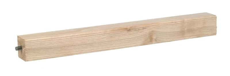 Waddell 15-1/4 In. H Parsons Ash Wood Table Leg