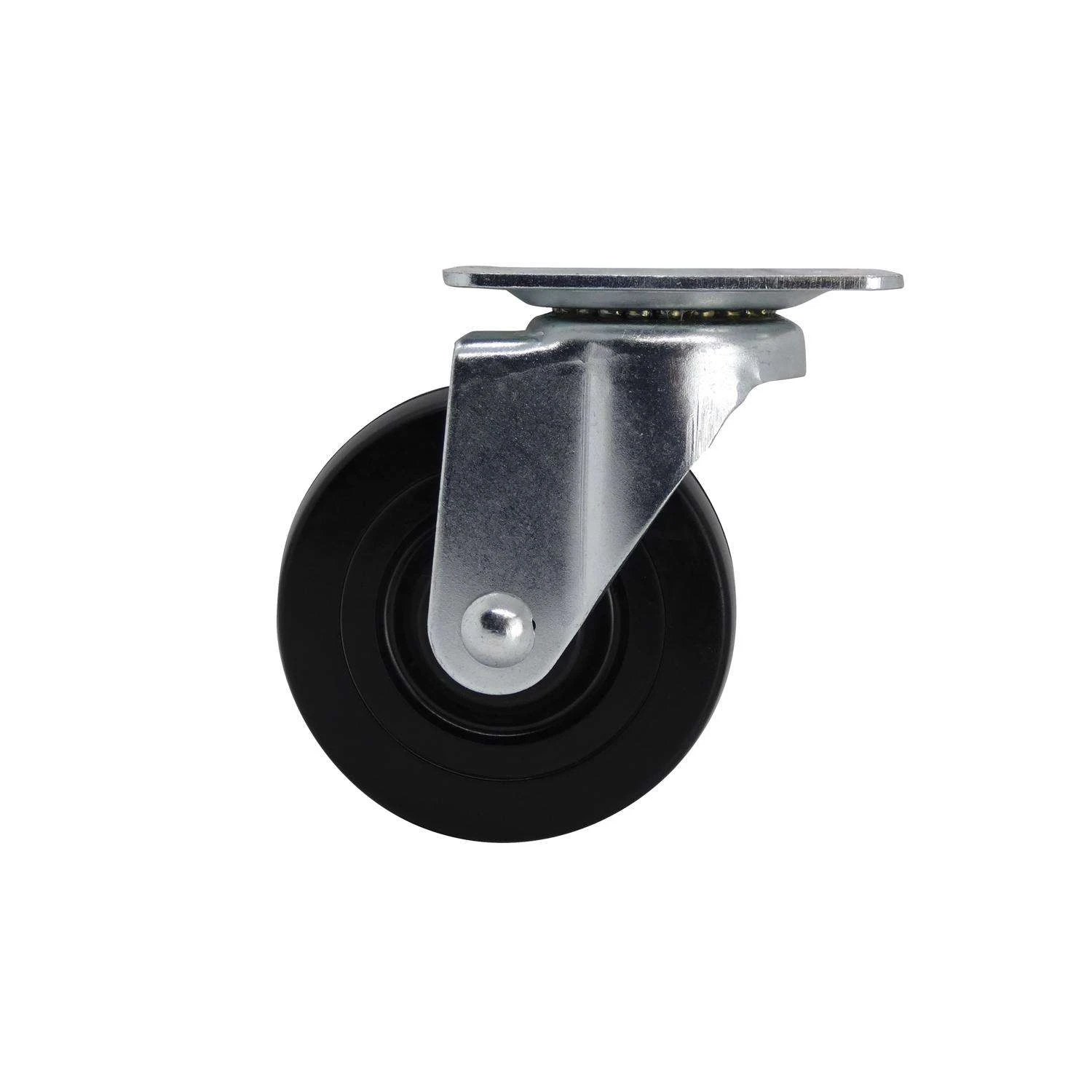 Shepherd Hardware 4 In. D Swivel Soft Rubber Caster 200 Lb 1 Pk - Image 2