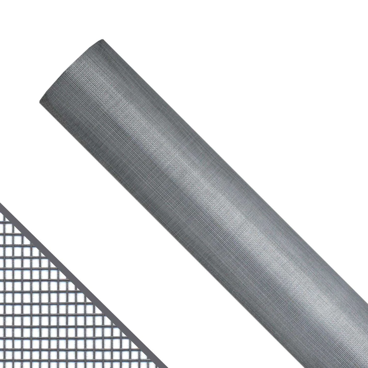 Saint-Gobain ADFORS 30 In. W X 100 Ft. L Gray Fiberglass Insect Screen Cloth