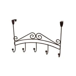 Spectrum 17 In. L Bronze Steel Hook Rack 1 Pk