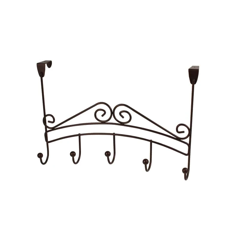 Spectrum 17 In. L Bronze Steel Hook Rack 1 Pk