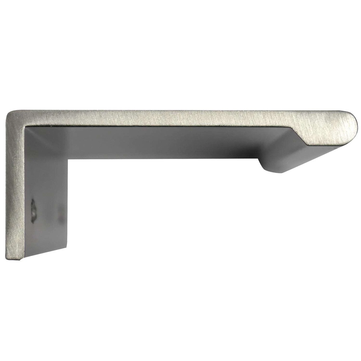 Laurey Rectangle Edge Pull 6 In. Satin Nickel Silver 1 Pk - Image 2