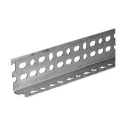 SteelWorks 0.075 In. X 2-1/4 In. W X 72 In. L Zinc Plated Steel Slotted Angle