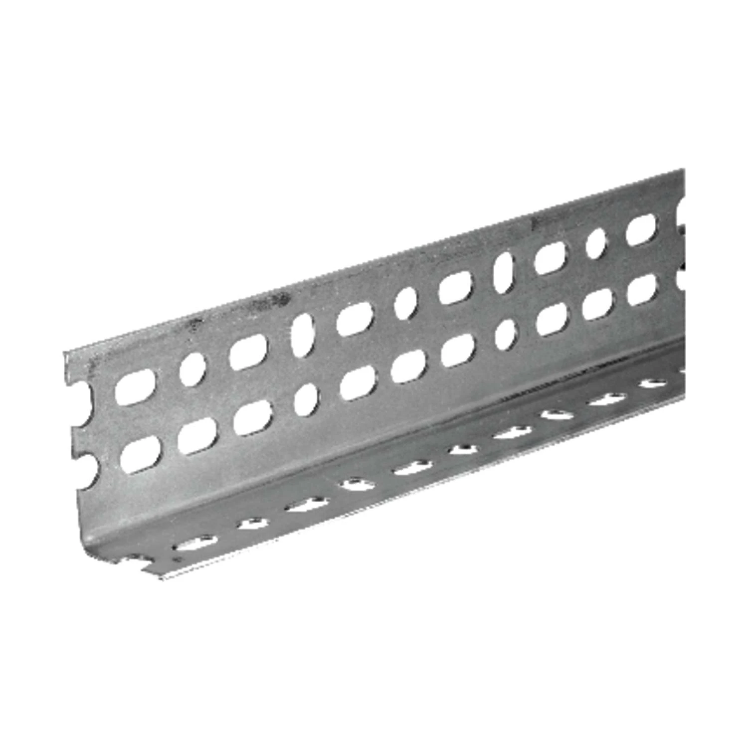 SteelWorks 0.075 In. X 2-1/4 In. W X 72 In. L Zinc Plated Steel Slotted Angle