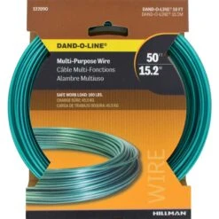 Hillman 50 Ft. L Plastic 18 Ga. Wire