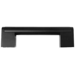 Laurey Tribeca Contemporary/Modern Bar Cabinet Pull 5 In. Matte Black 1 Pk