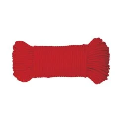 Koch 5/32 In. D X 100 Ft. L Red Diamond Braided Paracord Rope
