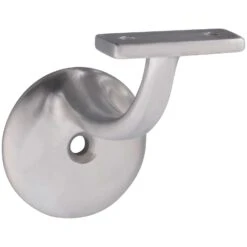 National Hardware Silver Stainless Steel Handrail Bracket 250 Lb